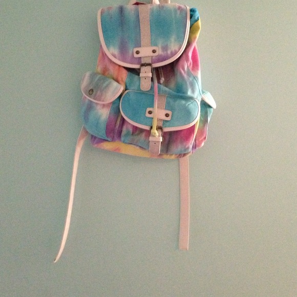 Tie dye backpack
