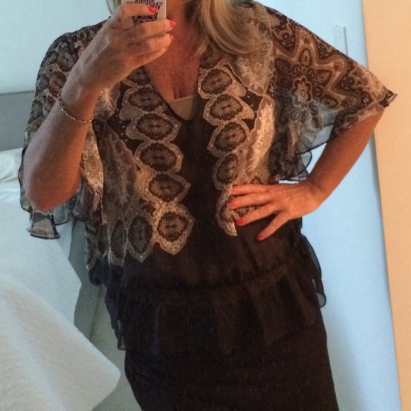 Zara Tops - ZARA ELEGANT CHIFFON TOP