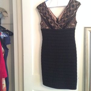 Elegant body con style lace dress