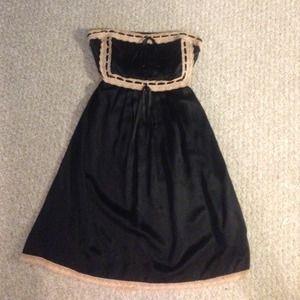 Betsy Johnson strapless slip dress