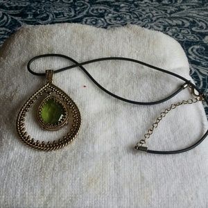 Green necklace