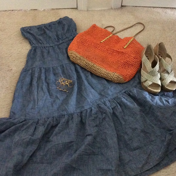 Strapless dress - Picture 2 of 2