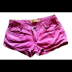 Light purple Roxy short shorts