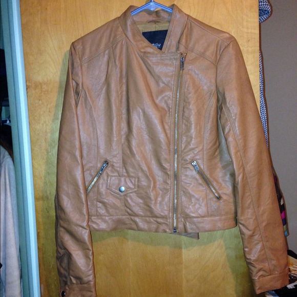 Faux Leather Biker Jacket