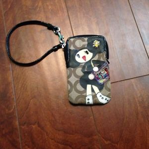 Coach wristlet