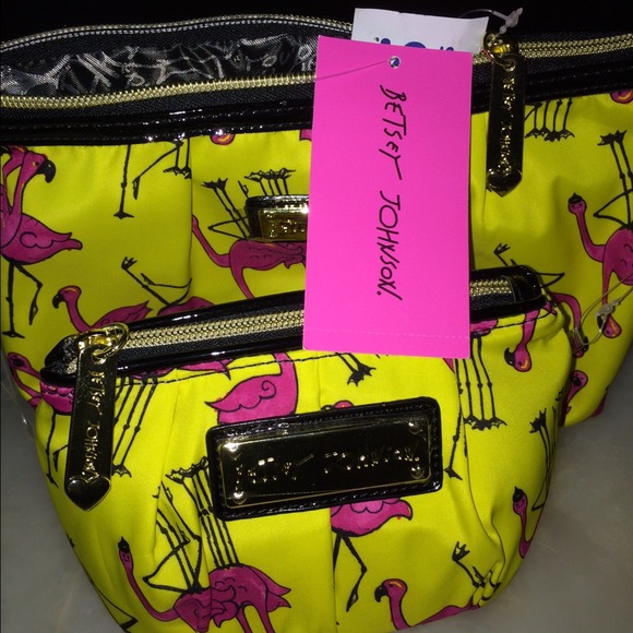 NWT Betsey Johnson cosmetic bags