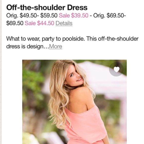 ❌SOLD❌ Victoria's Secret swimsuit coverup dress - Picture 3 of 3