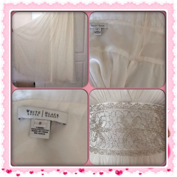 ‼️SOLD‼️ WHBM Wedding Dress - Picture 4 of 4