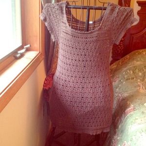 Old Navy Crochet Lace Dress/Tunic!