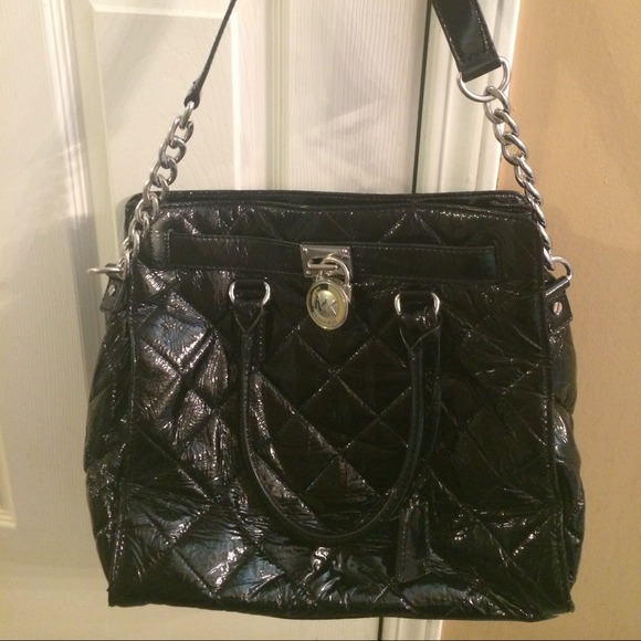Michael kors Hamilton patent leather. *SOLD* - Picture 3 of 4