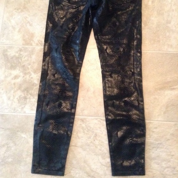 Pierre Balmaim women's snake print jeans 28 - Picture 2 of 4