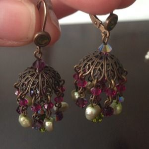 🎈REDUCED PRICE! Liz Palacios chandelier earrings