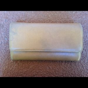 Coach Camel Color Leather Wallet