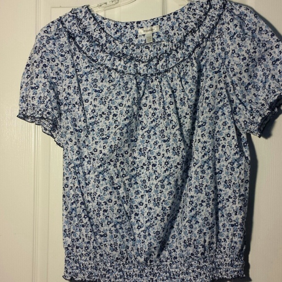 Peasant style blouse