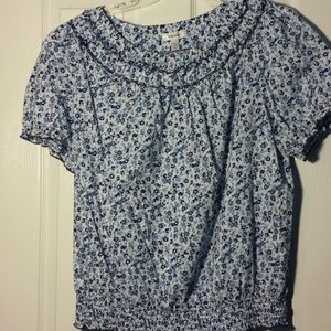 Peasant style blouse