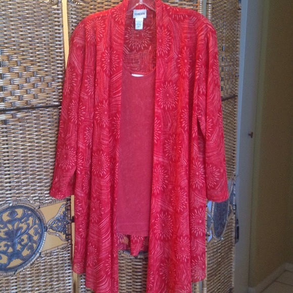 Chico's Tops - Chico's 2 piece tank set . PRICE CUT !