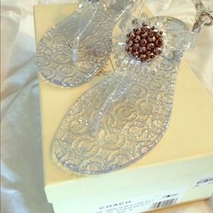 Coach Jelly Sandals