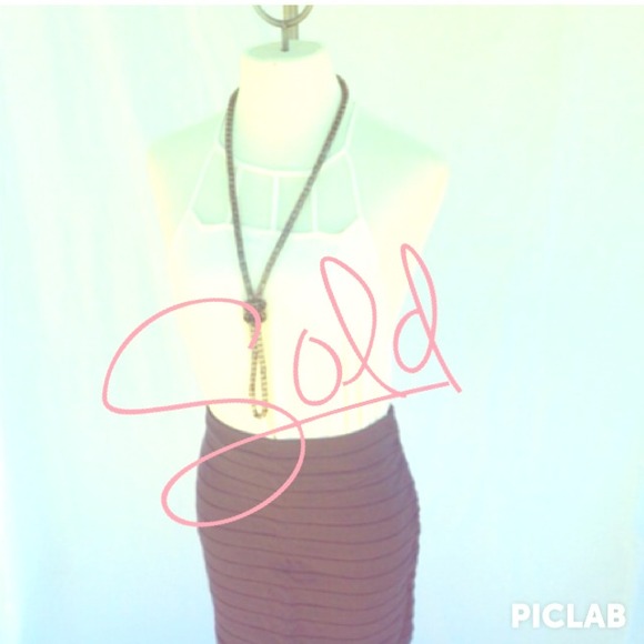 Grey high waisted SKIRT