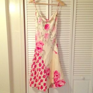 Silk summer dress