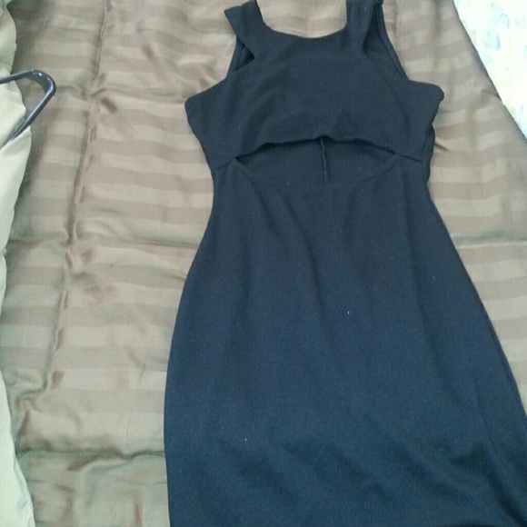 Blk night dress