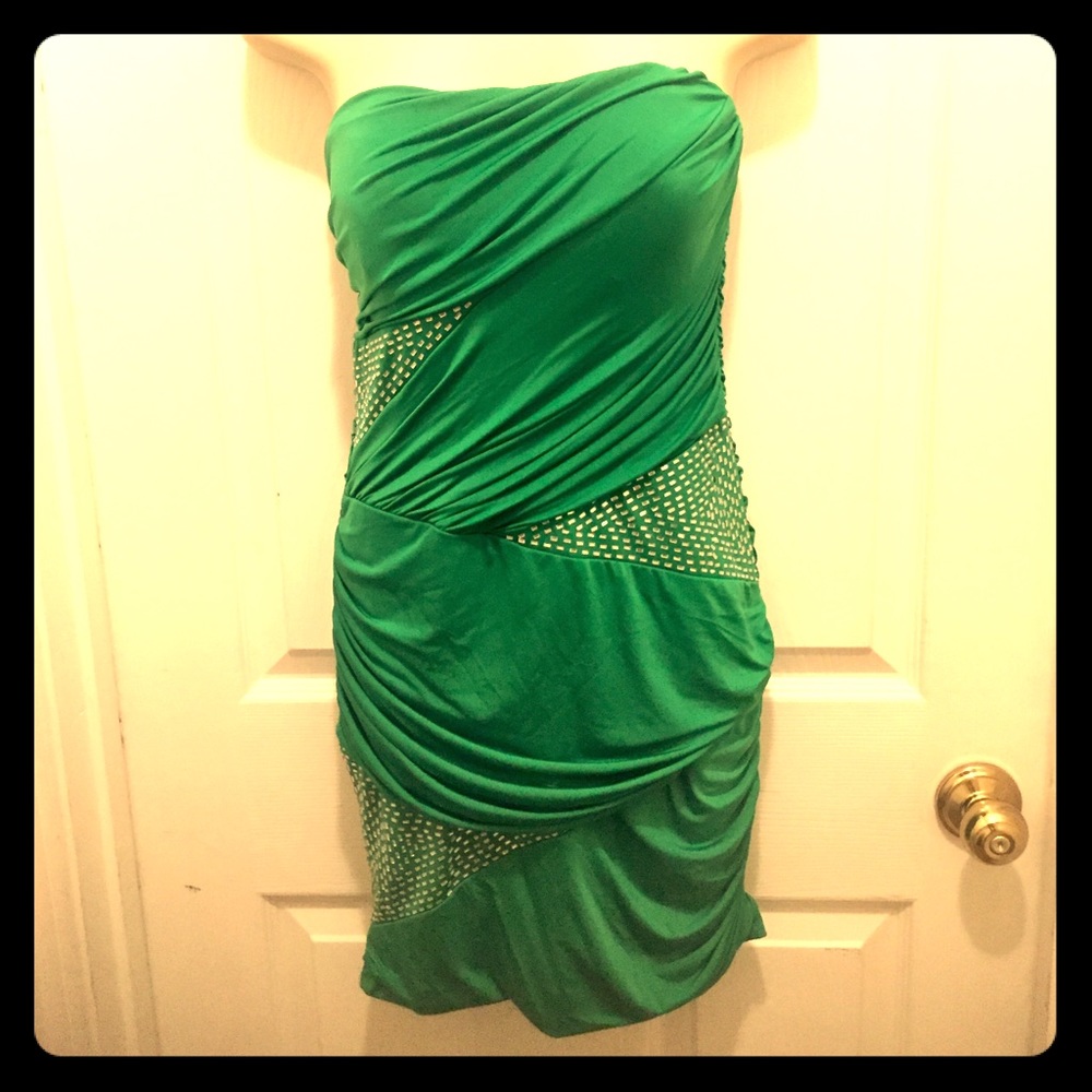 Green dress