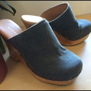 TRADED with @Butterflytampa BEBE CLOGS SIZE 7.5