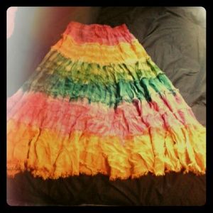 Tye dye maxi skirt! PRICE NEGOTIABLE! ??