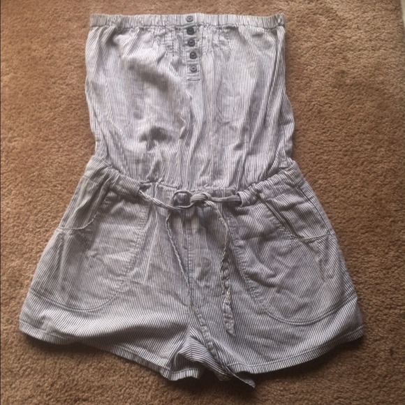 Stripped Romper
