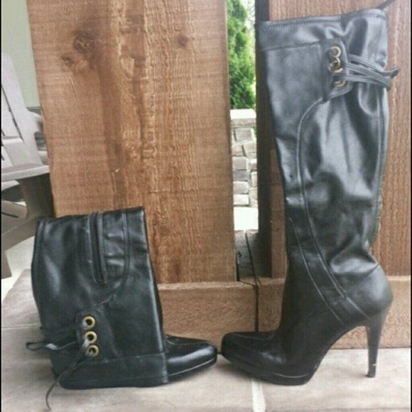 Nine West knee length boots