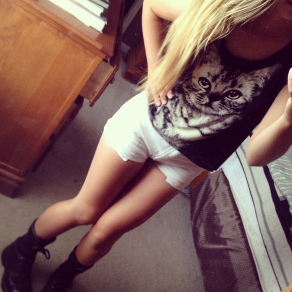 White Wrangler High Waisters