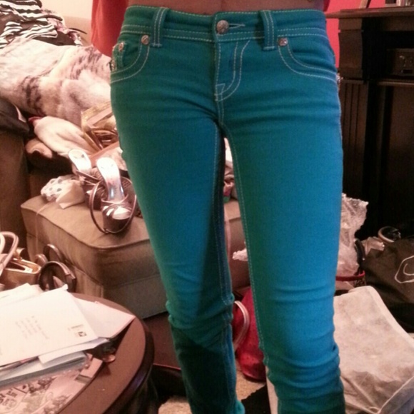 HOT!! TURQUOISE MISS ME'S /Apt 9 Jacket - Picture 3 of 4