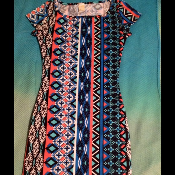 !!! S O L D !!! Printed Tunic/dress