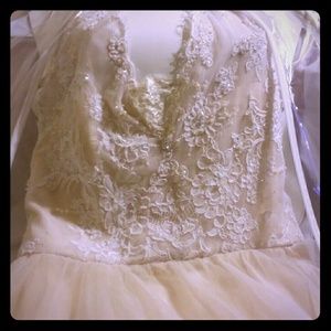 Beautiful unique wedding dress