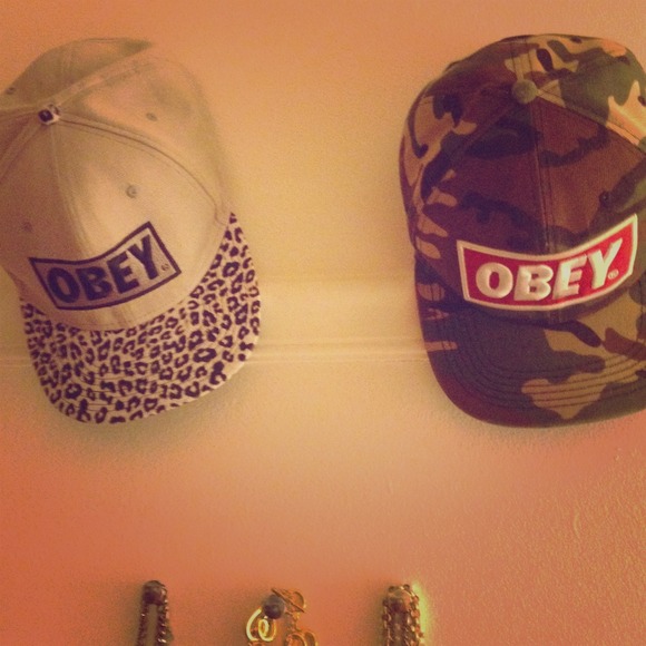 Two obey hats
