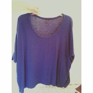 ♡BLUE FLOWY SHIRT♡