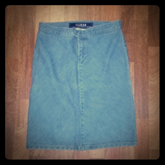 Jean skirt