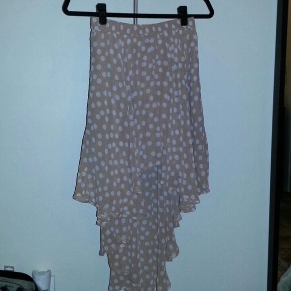 forever 21 high low skirt