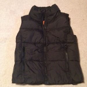 Black Puffy Vest