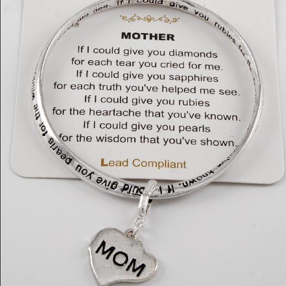 Jewelry - Inspriational Mom bracelet
