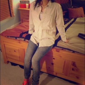 Brand new Gap business shirt pin stripe