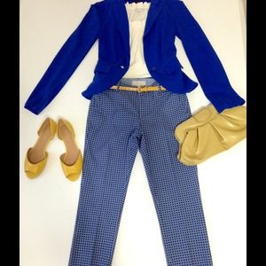 Banana Republic Printed Hampton Fit Pants ✨61314HP