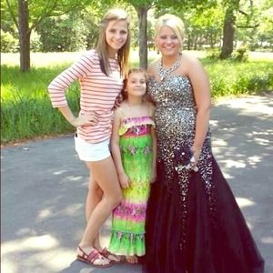 Pink and Black Shirt