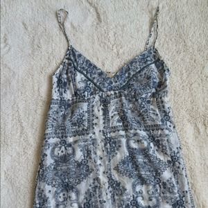 Silk Embroidered Summer Dress