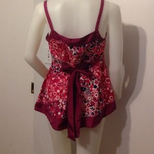 Anthropologie Odille floral top