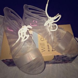Givenchy inspired jelly sandals