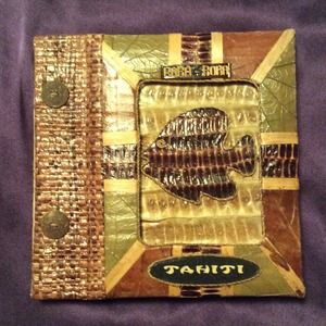 Bora bora hand made photo album