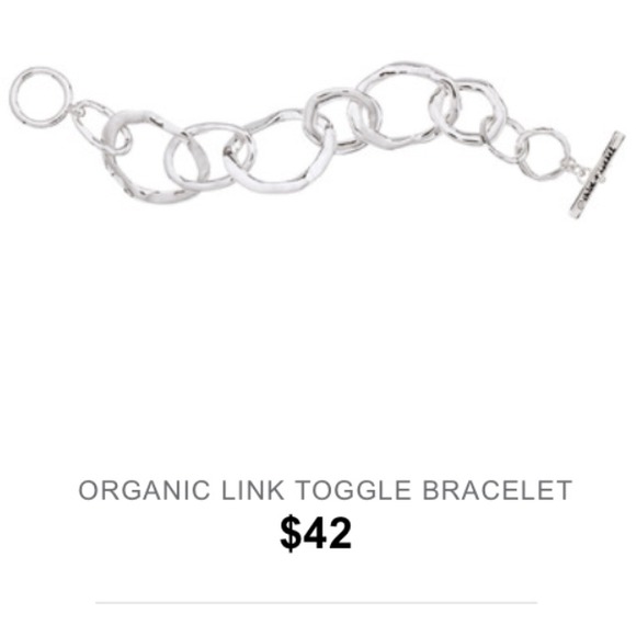 🎯 SOLD ✋ Organic Link Toggle Bracelet
