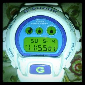 White G-Shock
