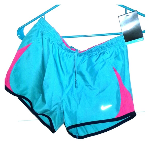 ❌TRADED❌Tiffany Blue Nike Running Shorts