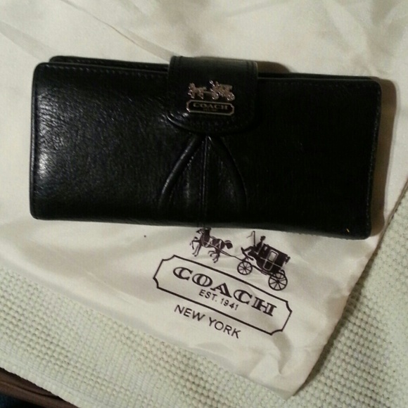 Black Coach wallet